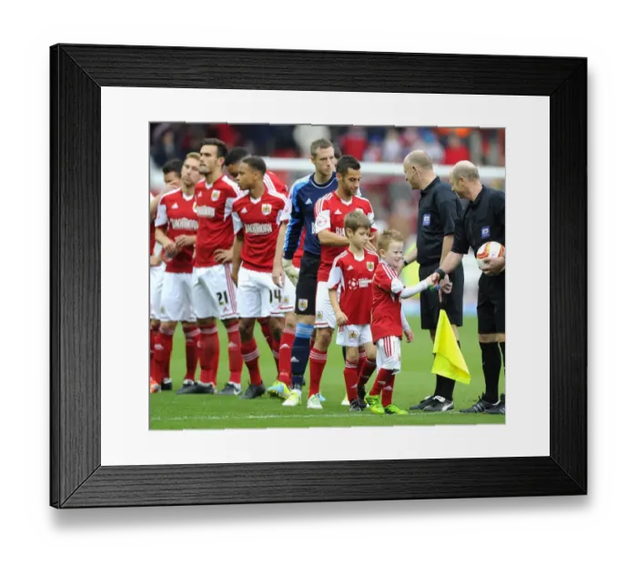 Framed Print : Bristol City vs Colchester United: A Fierce Rivalry Reignites in Sky Bet League One - September 2013 (Bristol City V Colchester United)