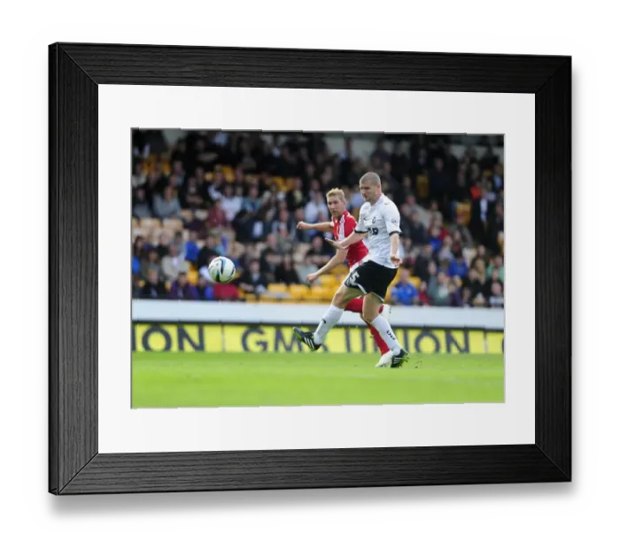 Framed Print : Scott Wagstaff Scores the Winning Goal: Port Vale vs. Bristol City, League 1 (2013) Framed Print : Scott Wagstaff Scores the Winning Goal: Port Vale vs. Bristol City, League 1 (2013)
