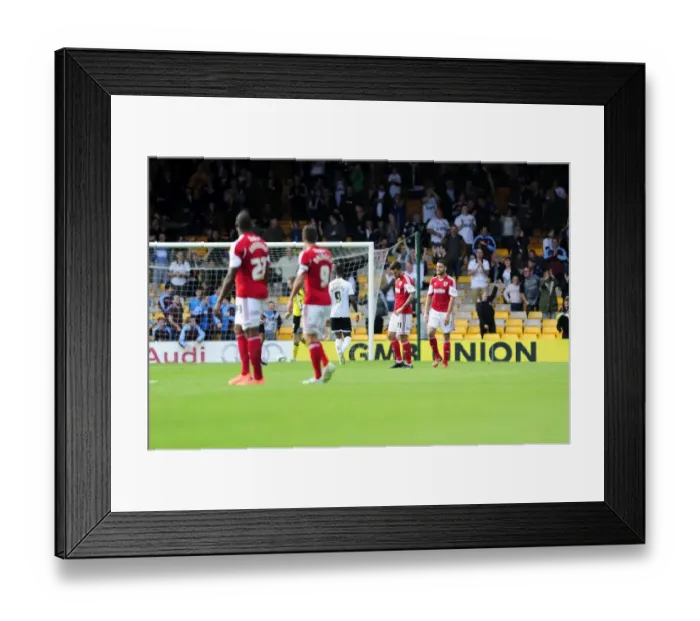 Framed Print : Last-Minute Heartbreak: Port Vale Stuns Bristol City in Sky Bet League 1 Thriller Framed Print : Last-Minute Heartbreak: Port Vale Stuns Bristol City in Sky Bet League 1 Thriller