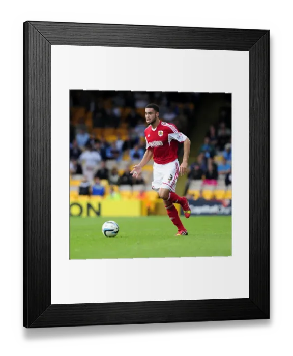 Framed Print : Derrick Williams of Bristol City in Action Against Port Vale at Vale Park, 2013 Framed Print : Derrick Williams of Bristol City in Action Against Port Vale at Vale Park, 2013
