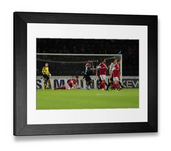 Framed Print : Wycombe Wanderers V Bristol City 081013