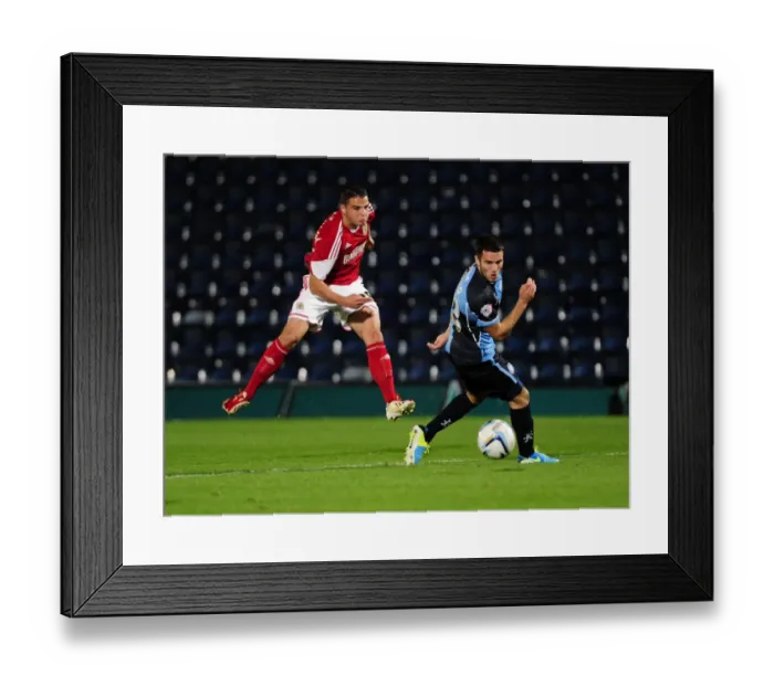 Framed Print : Johnstone's Paint Trophy: Wycombe Wanderers vs. Bristol City, 8th October 2013 - Football Match at Adams Park, High Wycombe Framed Print : Johnstone's Paint Trophy: Wycombe Wanderers vs. Bristol City, 8th October 2013 - Football Match at Adams Park, High Wycombe