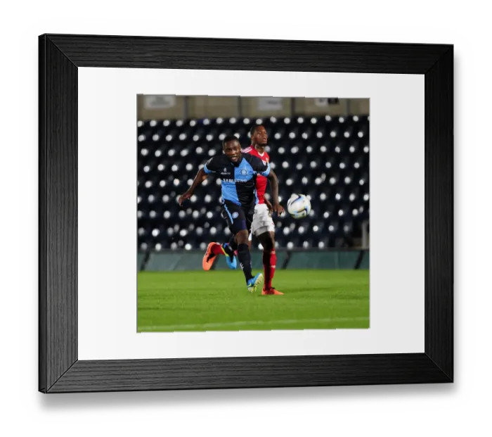 Framed Print : Bristol City vs Wycombe Wanderers: The Rivalry in the Johnstone's Paint Trophy at Adams Park (October 8, 2013) Framed Print : Bristol City vs Wycombe Wanderers: The Rivalry in the Johnstone's Paint Trophy at Adams Park (October 8, 2013)