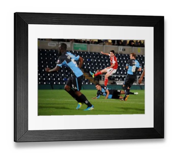 Framed Print : The Rivalry Ignites: Bristol City vs Wycombe Wanderers in the Johnstone's Paint Trophy (October 8, 2013) Framed Print : The Rivalry Ignites: Bristol City vs Wycombe Wanderers in the Johnstone's Paint Trophy (October 8, 2013)