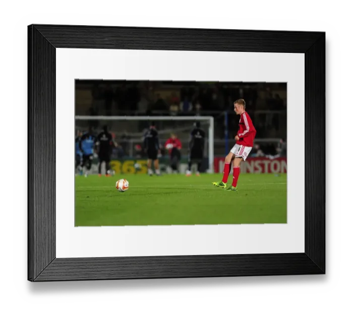 Framed Print : Intense Football Rivalry: Bristol City vs Wycombe Wanderers in the Johnstone's Paint Trophy at Adams Park (October 8, 2013) Framed Print : Intense Football Rivalry: Bristol City vs Wycombe Wanderers in the Johnstone's Paint Trophy at Adams Park (October 8, 2013)