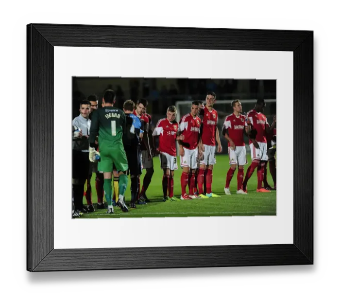 Framed Print : Intense Football Rivalry: Bristol City vs Wycombe Wanderers in the Johnstone's Paint Trophy Clash at Adams Park (October 8, 2013) Framed Print : Intense Football Rivalry: Bristol City vs Wycombe Wanderers in the Johnstone's Paint Trophy Clash at Adams Park (October 8, 2013)
