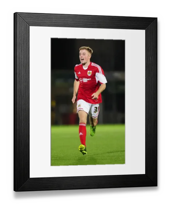 Framed Print : Bristol City vs Wycombe Wanderers in Johnstone's Paint Trophy Clash at Adams Park