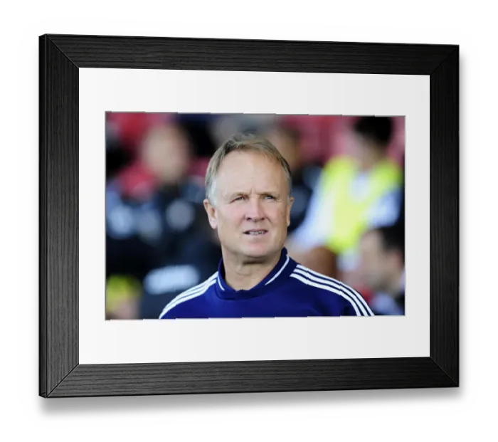 Framed Print : Sean O'Driscoll Leads Bristol City in Sky Bet League One Clash at Crewe, 2013 Framed Print : Sean O'Driscoll Leads Bristol City in Sky Bet League One Clash at Crewe, 2013