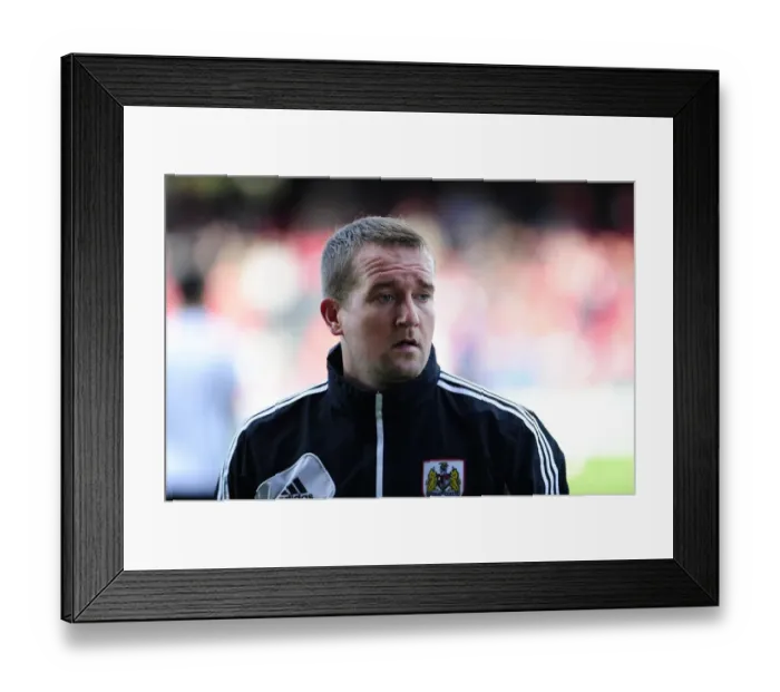 Framed Print : Bristol City FC: Goalkeeping Coach Lee Kendall Focuses at Selhurst Park during Crystal Palace vs Fulham Match, 2013 Framed Print : Bristol City FC: Goalkeeping Coach Lee Kendall Focuses at Selhurst Park during Crystal Palace vs Fulham Match, 2013