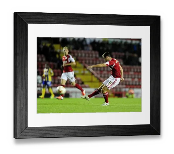 Framed Print : Bristol City's Sam Baldock in Action against Brentford, Sky Bet League One, 2013 Framed Print : Bristol City's Sam Baldock in Action against Brentford, Sky Bet League One, 2013