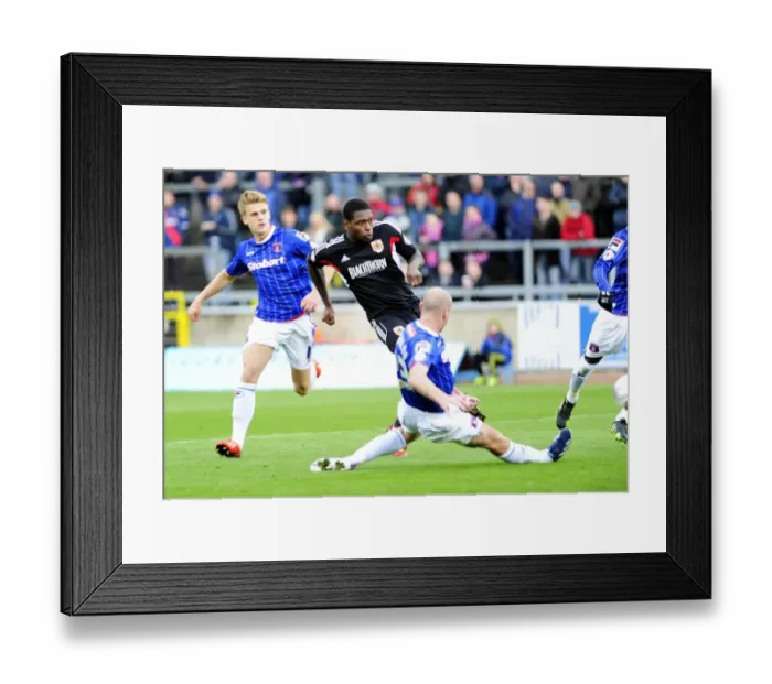 Framed Print : Carlisle United v Bristol City 261013 Framed Print : Carlisle United v Bristol City 261013