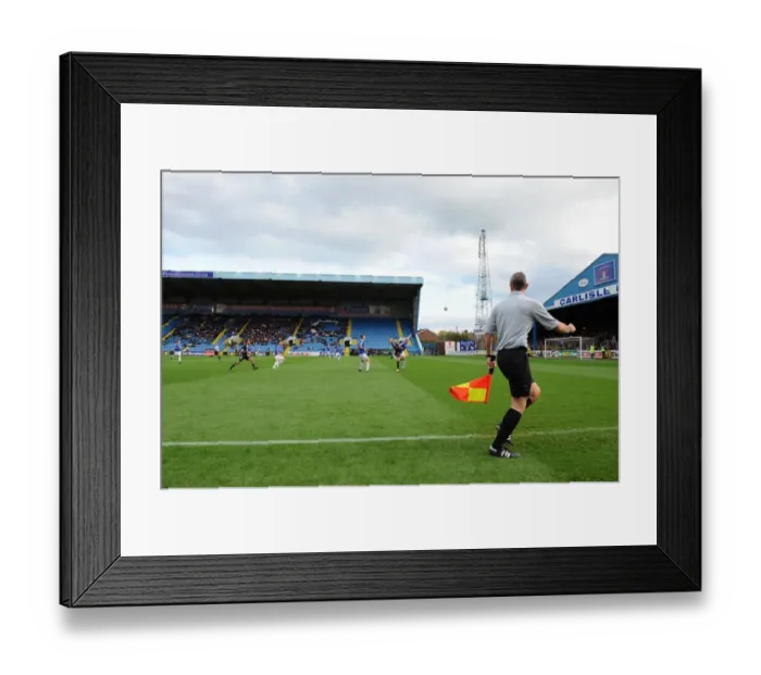 Framed Print : Bristol City vs Carlisle United: A Football Rivalry in Sky Bet League One at Brunton Park (October 2013) Framed Print : Bristol City vs Carlisle United: A Football Rivalry in Sky Bet League One at Brunton Park (October 2013)