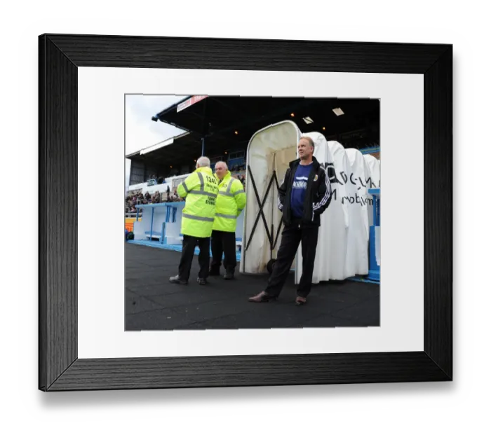 Framed Print : Sean O'Driscoll, Bristol City Coach, Prepares for Carlisle United Clash at Brunton Park, October 2013 Framed Print : Sean O'Driscoll, Bristol City Coach, Prepares for Carlisle United Clash at Brunton Park, October 2013