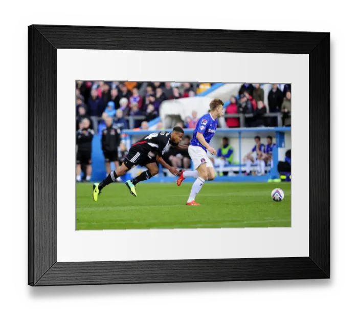 Framed Print : Carlisle United v Bristol City Framed Print : Carlisle United v Bristol City