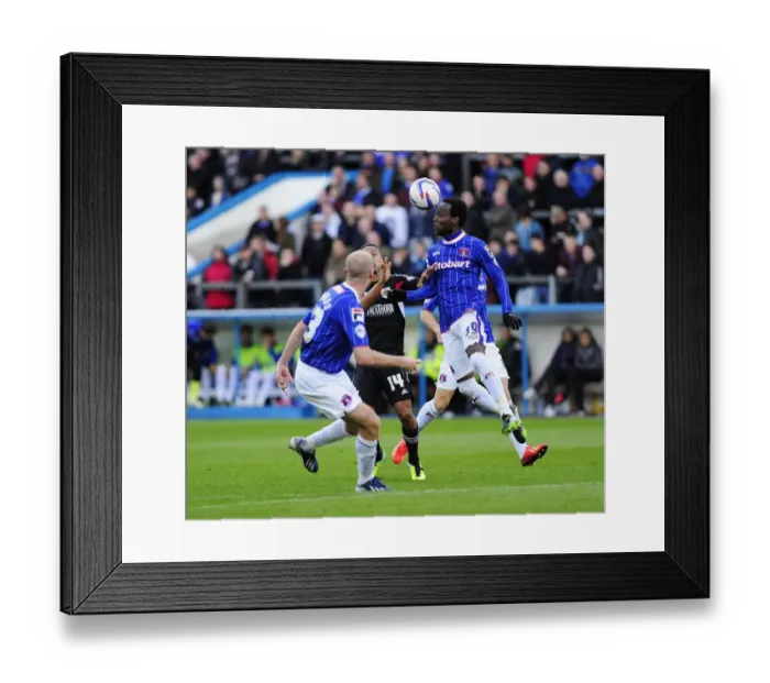 Framed Print : Football Clash: Bristol City vs. Carlisle United - Season 13-14 Framed Print : Football Clash: Bristol City vs. Carlisle United - Season 13-14