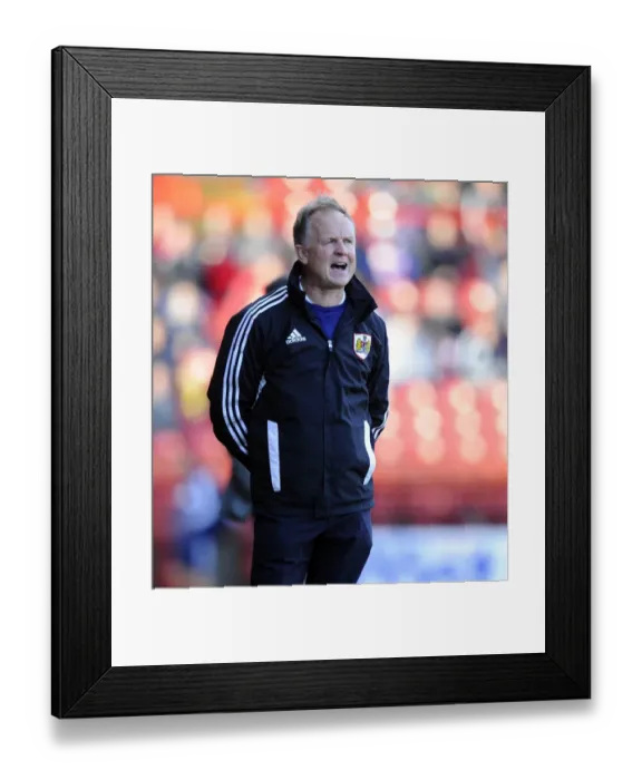 Framed Print : Sean O'Driscoll Leads Bristol City Against Oldham Athletic, Sky Bet League One, 2013 Framed Print : Sean O'Driscoll Leads Bristol City Against Oldham Athletic, Sky Bet League One, 2013