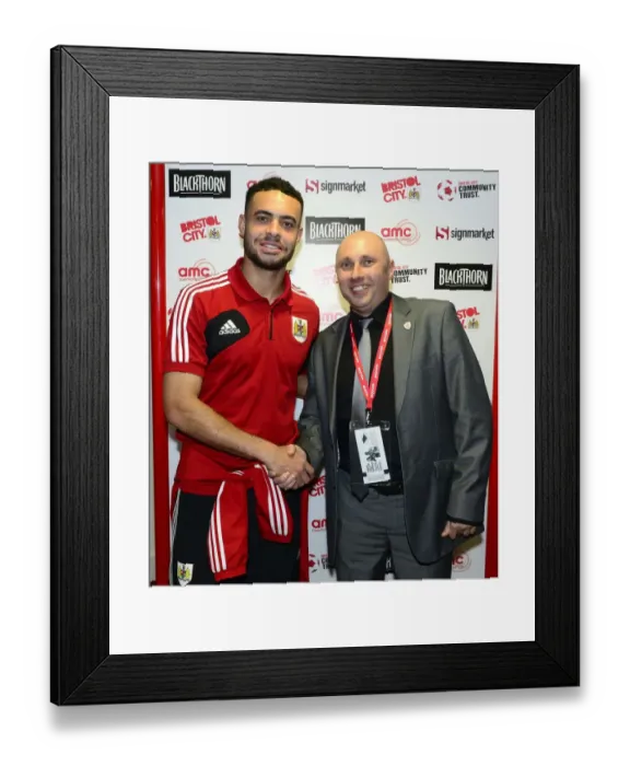 Framed Print : Sky Bet League One: Battle at Ashton Gate - Bristol City vs Oldham Athletic, November 2013