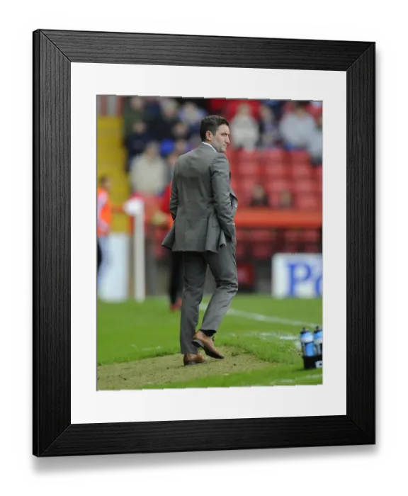 Framed Print : Lee Johnson's Emotional Return: A Football Reunion at Ashton Gate (Bristol City vs Oldham Athletic, 2013) Framed Print : Lee Johnson's Emotional Return: A Football Reunion at Ashton Gate (Bristol City vs Oldham Athletic, 2013)