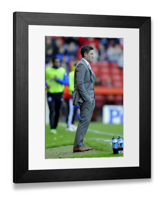 Framed Print : Lee Johnson's Emotional Return: A Former Coach's Reunion at Bristol City vs Oldham Athletic, 2013 - Football Match Framed Print : Lee Johnson's Emotional Return: A Former Coach's Reunion at Bristol City vs Oldham Athletic, 2013 - Football Match