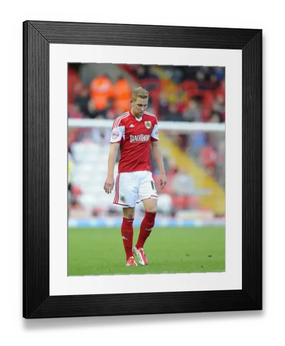 Framed Print : Scott Wagstaff in Action: Bristol City vs Oldham Athletic (November 2013, Sky Bet League One) Framed Print : Scott Wagstaff in Action: Bristol City vs Oldham Athletic (November 2013, Sky Bet League One)
