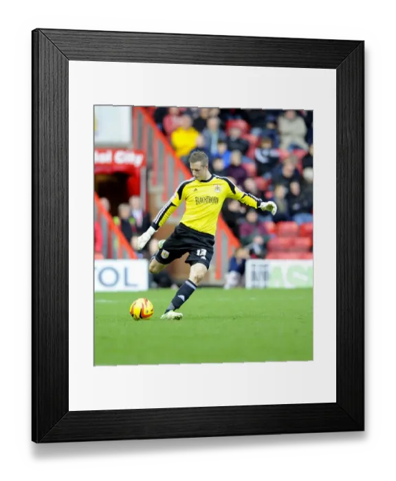Framed Print : Bristol City's Elliott Parish in Action: Sky Bet League One Clash vs Oldham Athletic at Ashton Gate Framed Print : Bristol City's Elliott Parish in Action: Sky Bet League One Clash vs Oldham Athletic at Ashton Gate