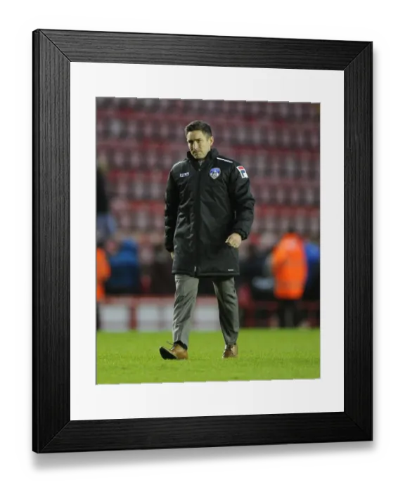 Framed Print : Lee Johnson at the Helm: November 2013 Showdown - Bristol City vs Oldham Athletic, Sky Bet League One Framed Print : Lee Johnson at the Helm: November 2013 Showdown - Bristol City vs Oldham Athletic, Sky Bet League One