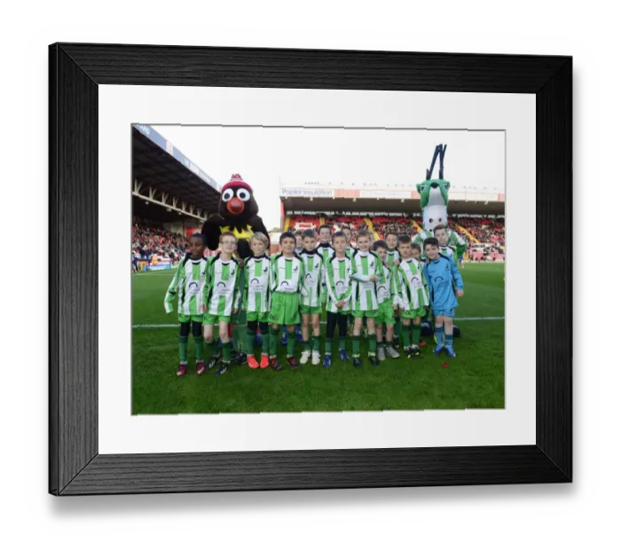 Framed Print : Football Rivalry: Bristol City vs Oldham Athletic, Sky Bet League One Showdown at Ashton Gate - November 2013