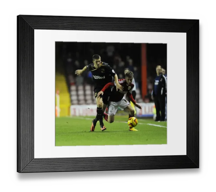 Framed Print : Bristol City vs Crawley Town: Joe Bryan and Jamie Proctor Clash in Sky Bet League One Match Framed Print : Bristol City vs Crawley Town: Joe Bryan and Jamie Proctor Clash in Sky Bet League One Match