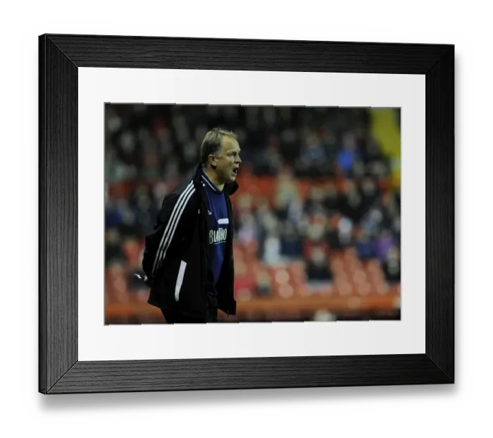 Framed Print : Sean O'Driscoll Leads Bristol City Against Crawley Town, November 2013