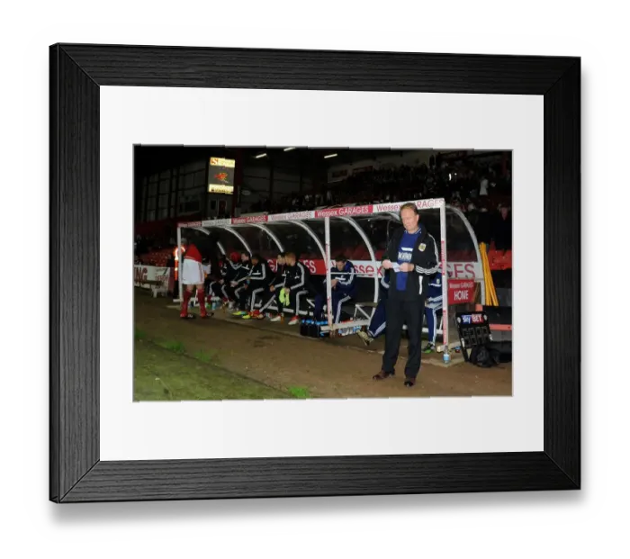Framed Print : Sean O'Driscoll Leads Bristol City on the Field against Crawley Town, November 2013 - Football Action at Ashton Gate Framed Print : Sean O'Driscoll Leads Bristol City on the Field against Crawley Town, November 2013 - Football Action at Ashton Gate