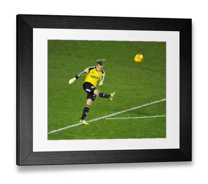 Framed Print : Bristol City vs Crawley Town: Elliott Parish in Action at Ashton Gate, November 2013 Framed Print : Bristol City vs Crawley Town: Elliott Parish in Action at Ashton Gate, November 2013