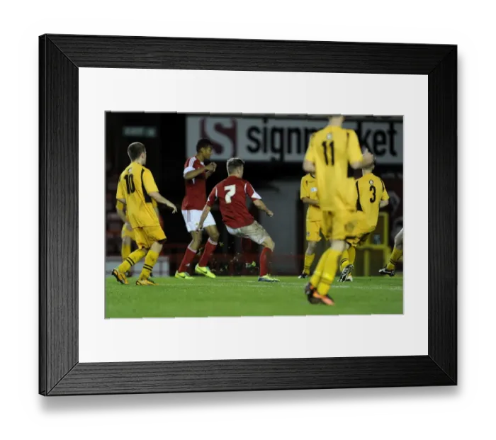 Framed Print : Ben Withey Scores Game-Winning Goal for Bristol City U18s vs Newport County U18s at Ashton Gate Framed Print : Ben Withey Scores Game-Winning Goal for Bristol City U18s vs Newport County U18s at Ashton Gate
