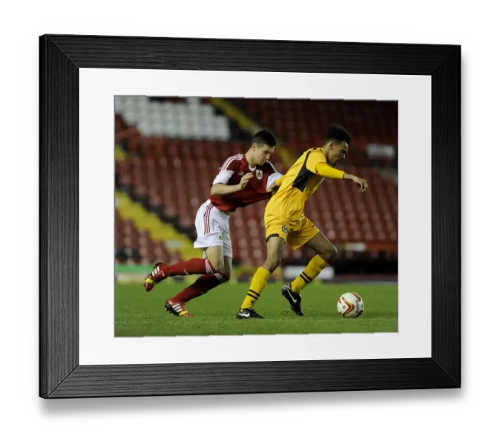 Framed Print : Youth Cup Clash at Ashton Gate: Bristol City U18s vs Newport County U18s Framed Print : Youth Cup Clash at Ashton Gate: Bristol City U18s vs Newport County U18s