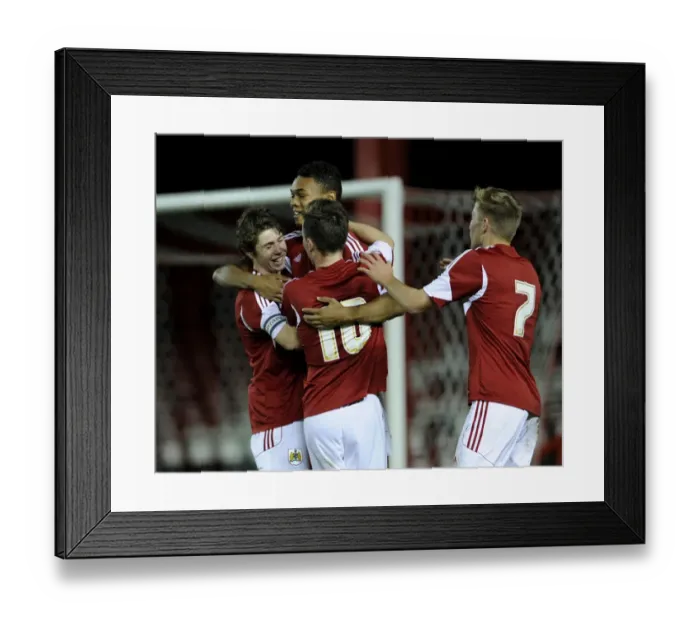 Framed Print : Bristol City U18s vs Newport County U18s: Youth Cup Clash at Ashton Gate Framed Print : Bristol City U18s vs Newport County U18s: Youth Cup Clash at Ashton Gate