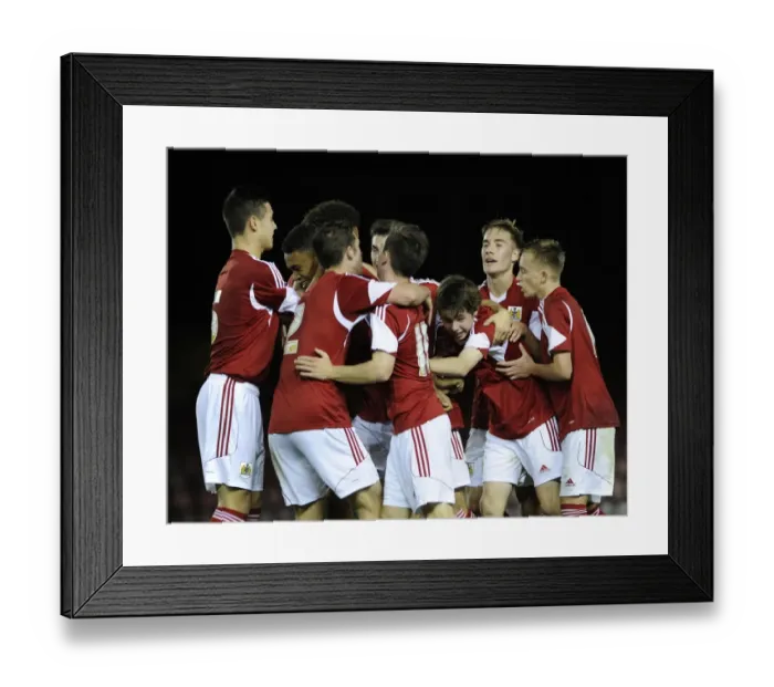 Framed Print : Bristol City U18s vs Newport County U18s: Youth Cup Match at Ashton Gate Framed Print : Bristol City U18s vs Newport County U18s: Youth Cup Match at Ashton Gate
