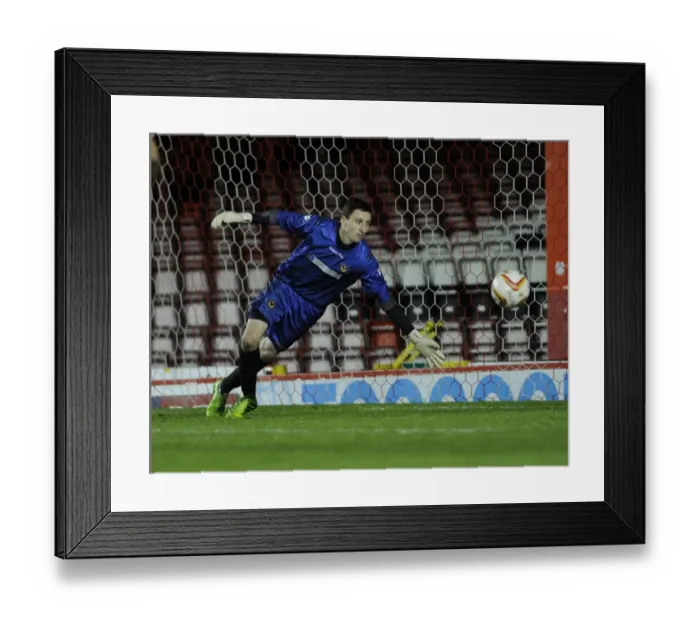 Framed Print : Bristol City U18s vs Newport County U18s: Youth Cup Match at Ashton Gate