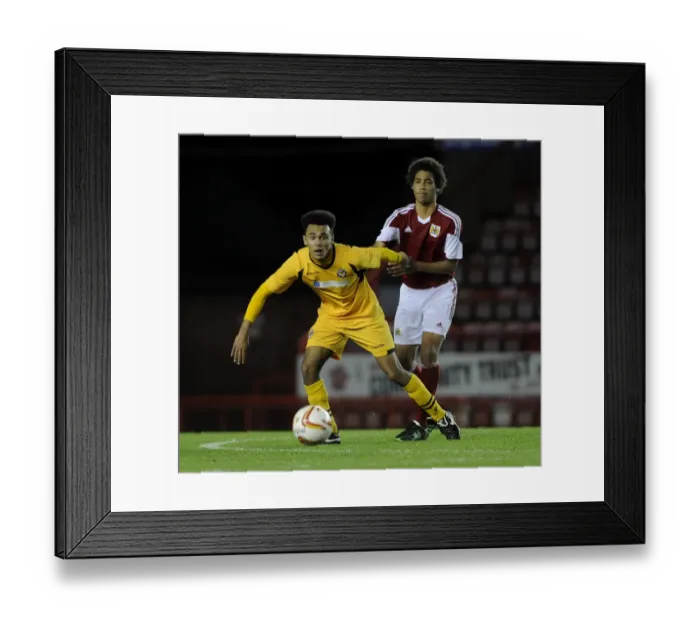 Framed Print : Youth Cup Clash at Ashton Gate: Bristol City U18s vs Newport County U18s Framed Print : Youth Cup Clash at Ashton Gate: Bristol City U18s vs Newport County U18s