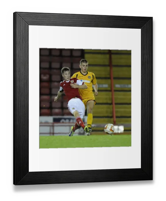 Framed Print : Bristol City U18s vs Newport County U18s: Youth Cup Match at Ashton Gate Framed Print : Bristol City U18s vs Newport County U18s: Youth Cup Match at Ashton Gate