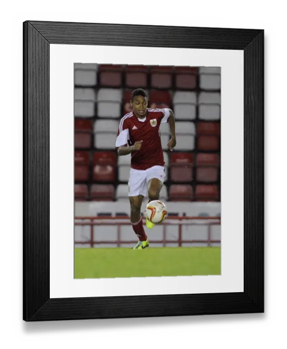 Framed Print : Youth Cup Clash at Ashton Gate: Bristol City U18s vs Newport County U18s
