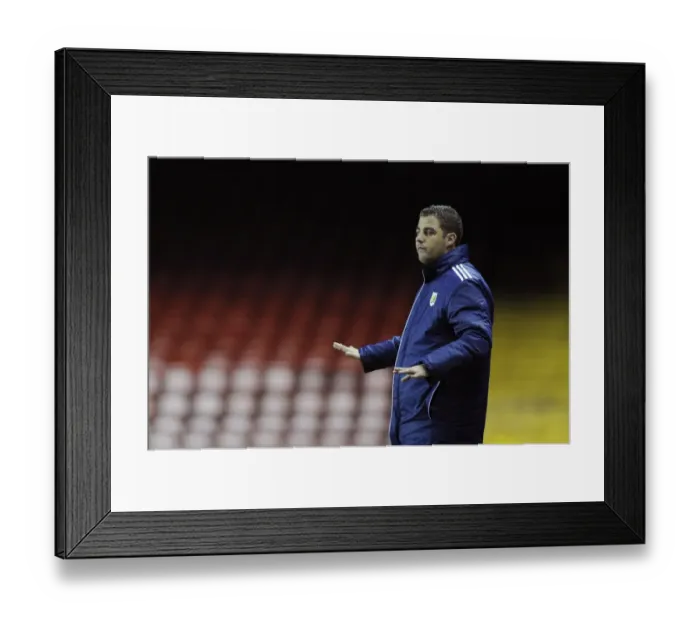 Framed Print : Bristol City U18s vs Newport County U18s: Youth Cup Match at Ashton Gate