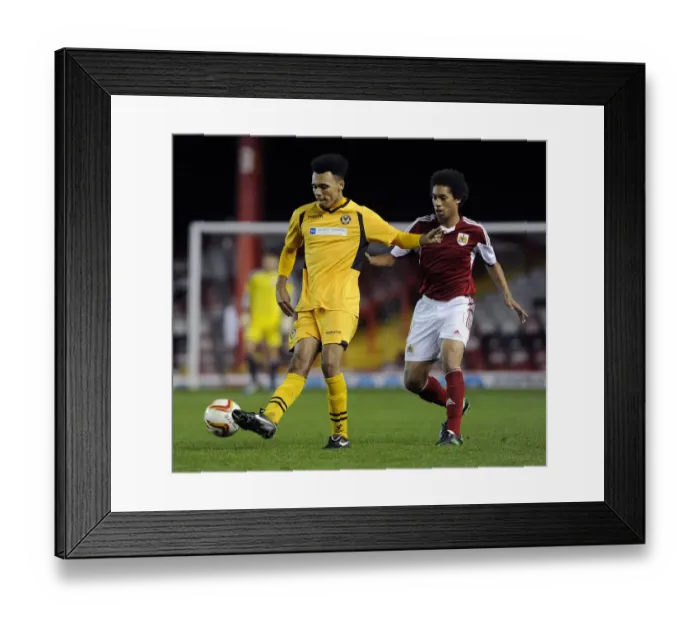 Framed Print : Youth Cup Clash at Ashton Gate: Bristol City U18s vs Newport County U18s Framed Print : Youth Cup Clash at Ashton Gate: Bristol City U18s vs Newport County U18s