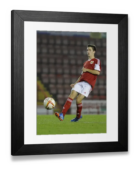 Framed Print : Bristol City U18s vs Newport County U18s: Youth Cup Match at Ashton Gate