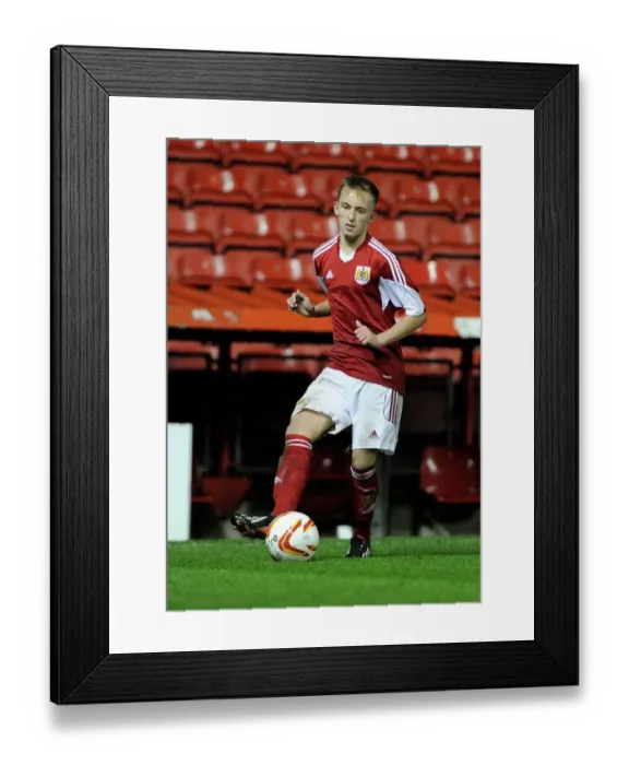 Framed Print : Bristol City U18s vs Newport County U18s: Youth Cup Clash at Ashton Gate