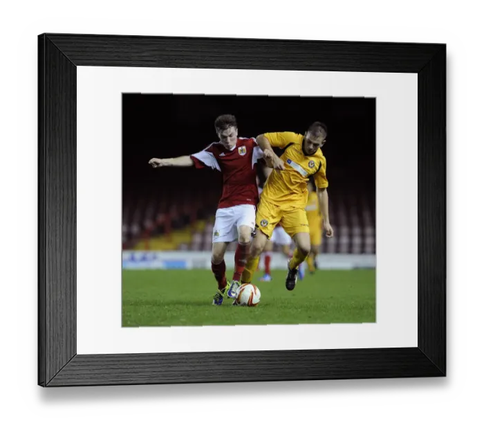 Framed Print : Bristol City U18s vs Newport County U18s: Youth Cup Match at Ashton Gate Framed Print : Bristol City U18s vs Newport County U18s: Youth Cup Match at Ashton Gate