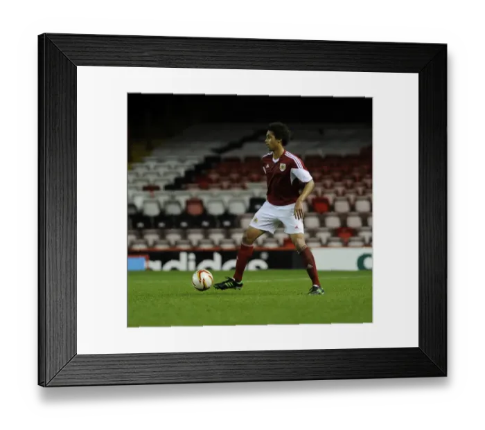Framed Print : Bristol City U18s vs Newport County U18s: Youth Cup Match at Ashton Gate