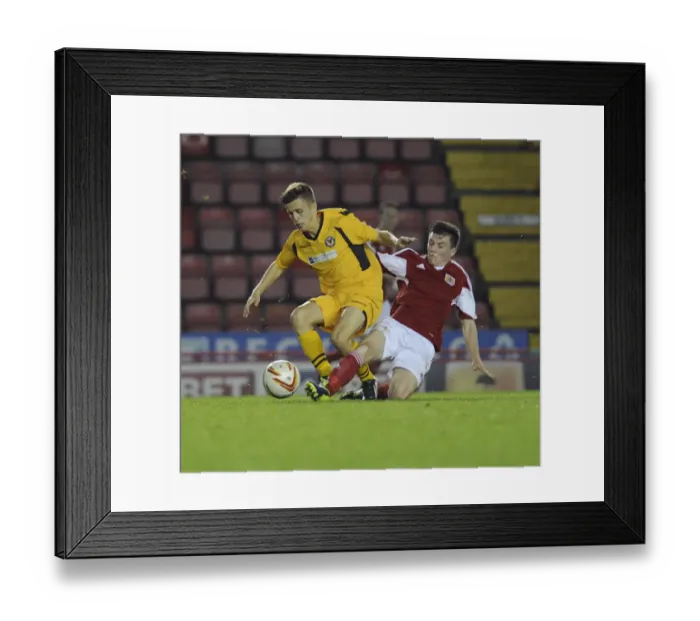 Framed Print : Youth Cup Clash at Ashton Gate: Bristol City U18s vs Newport County U18s Framed Print : Youth Cup Clash at Ashton Gate: Bristol City U18s vs Newport County U18s