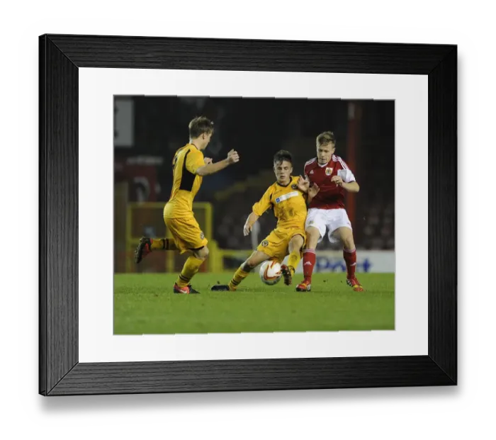Framed Print : Bristol City U18s vs Newport County U18s: Youth Cup Match at Ashton Gate Framed Print : Bristol City U18s vs Newport County U18s: Youth Cup Match at Ashton Gate