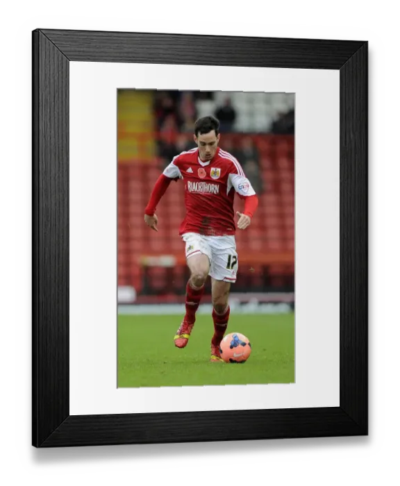 Framed Print : Bristol City's Greg Cunningham in Action during FA Cup First Round against Dagenham and Redbridge at Ashton Gate Framed Print : Bristol City's Greg Cunningham in Action during FA Cup First Round against Dagenham and Redbridge at Ashton Gate