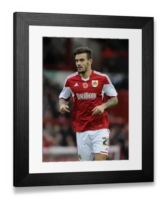 Framed Print : Marlon Pack in Action: FA Cup First Round - Bristol City vs Dagenham and Redbridge Framed Print : Marlon Pack in Action: FA Cup First Round - Bristol City vs Dagenham and Redbridge