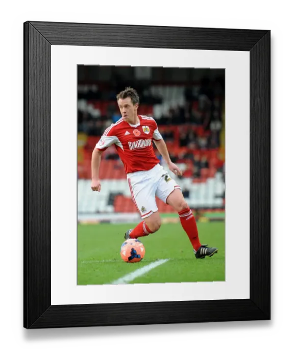 Framed Print : Nicky Shorey in FA Cup Action: Bristol City vs Dagenham and Redbridge at Ashton Gate, 2013 Framed Print : Nicky Shorey in FA Cup Action: Bristol City vs Dagenham and Redbridge at Ashton Gate, 2013